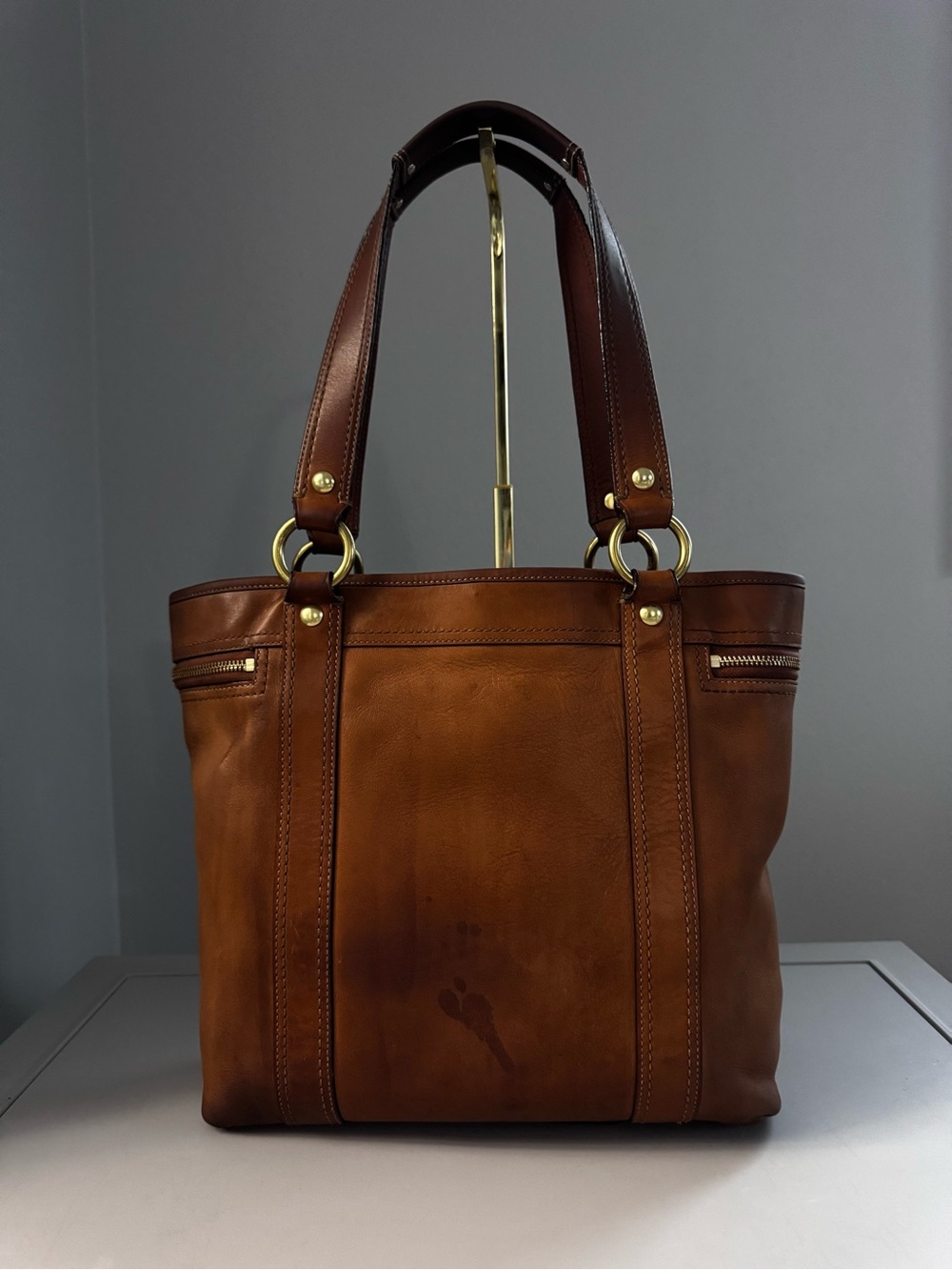 Rare Vintage Coach Gigi Tote #F12888 - Picture 6 of 9